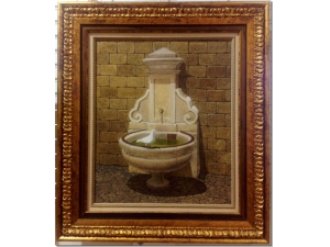 Cuadro La Fuente 68x78