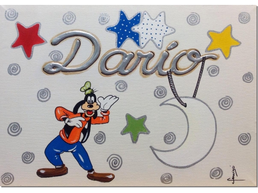Cuadro Infantil Nombre Personalizado 1