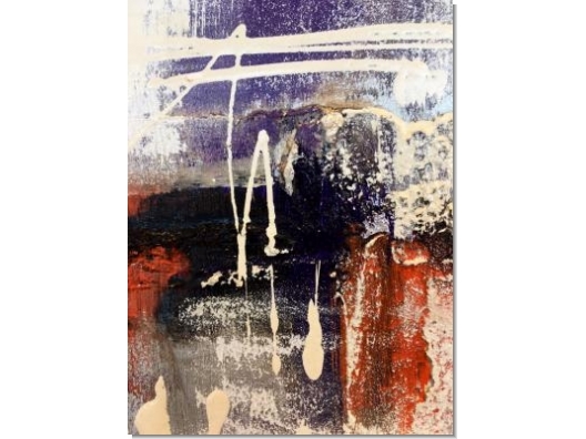 Cuadro Abstracto Enmarcado 135x37 4