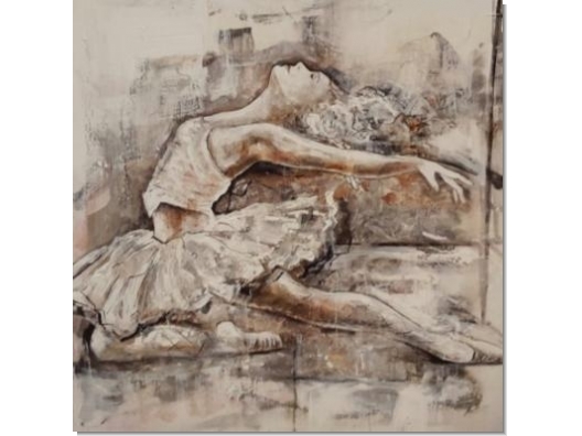 Cuadro Bailarina 120x120 1