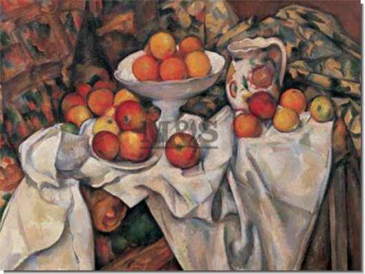 Cezanne : Manzanas y Naranjas 1