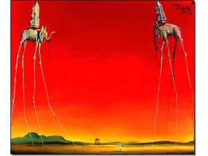 Dalí : Los Elefantes