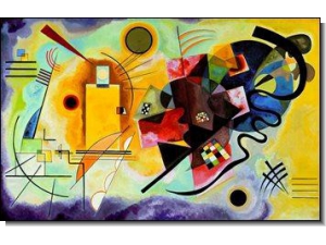 Kandinsky: Amarillo, Rojo, Azul 
