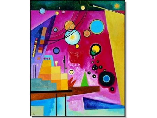 Kandinsky: Schweres-Rot 1
