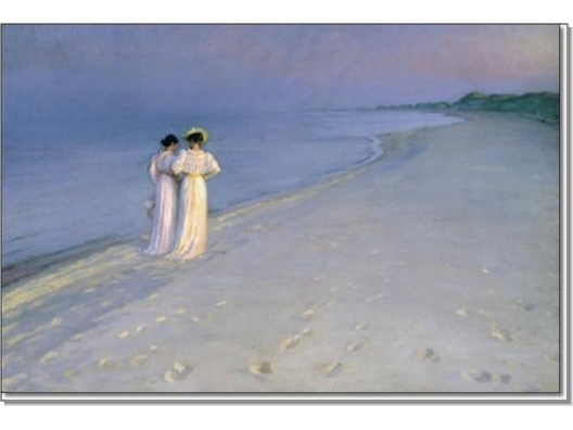 Kroyer : Tarde de verano en Skagen  1
