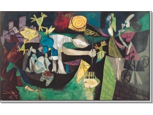 Picasso : Pesca nocturna en Antibes  1