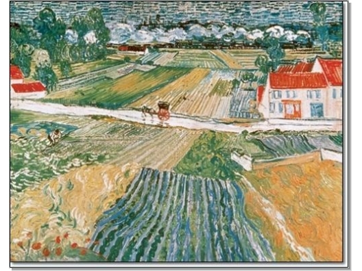 Van Gogh : Auvers después de la lluvia 1