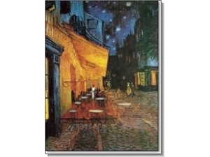 Van Gogh : Terraza de café por la noche 
