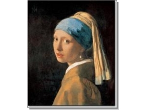 Vermeer : Cabeza de Chica (La joven de la perla) 