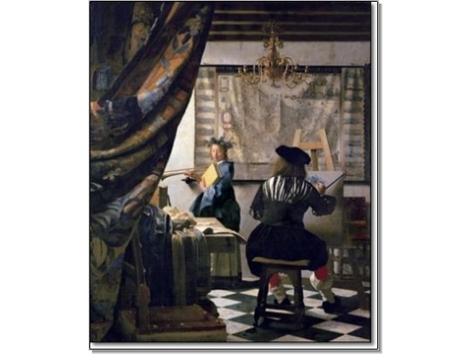 Vermeer : El Pintor y la Modelo  1