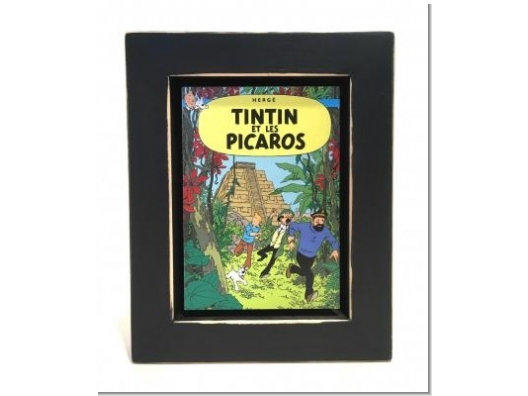 Cuadro de Sobremesa Tintín y los Pícaros 1