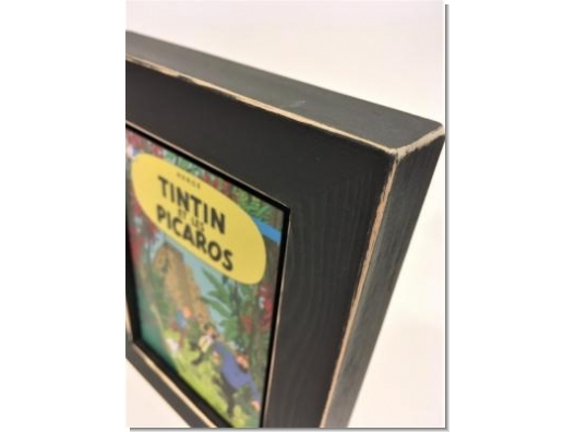 Cuadro de Sobremesa Tintín y los Pícaros 3