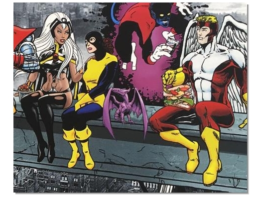 Cuadro El Desayuno de los X-men 4